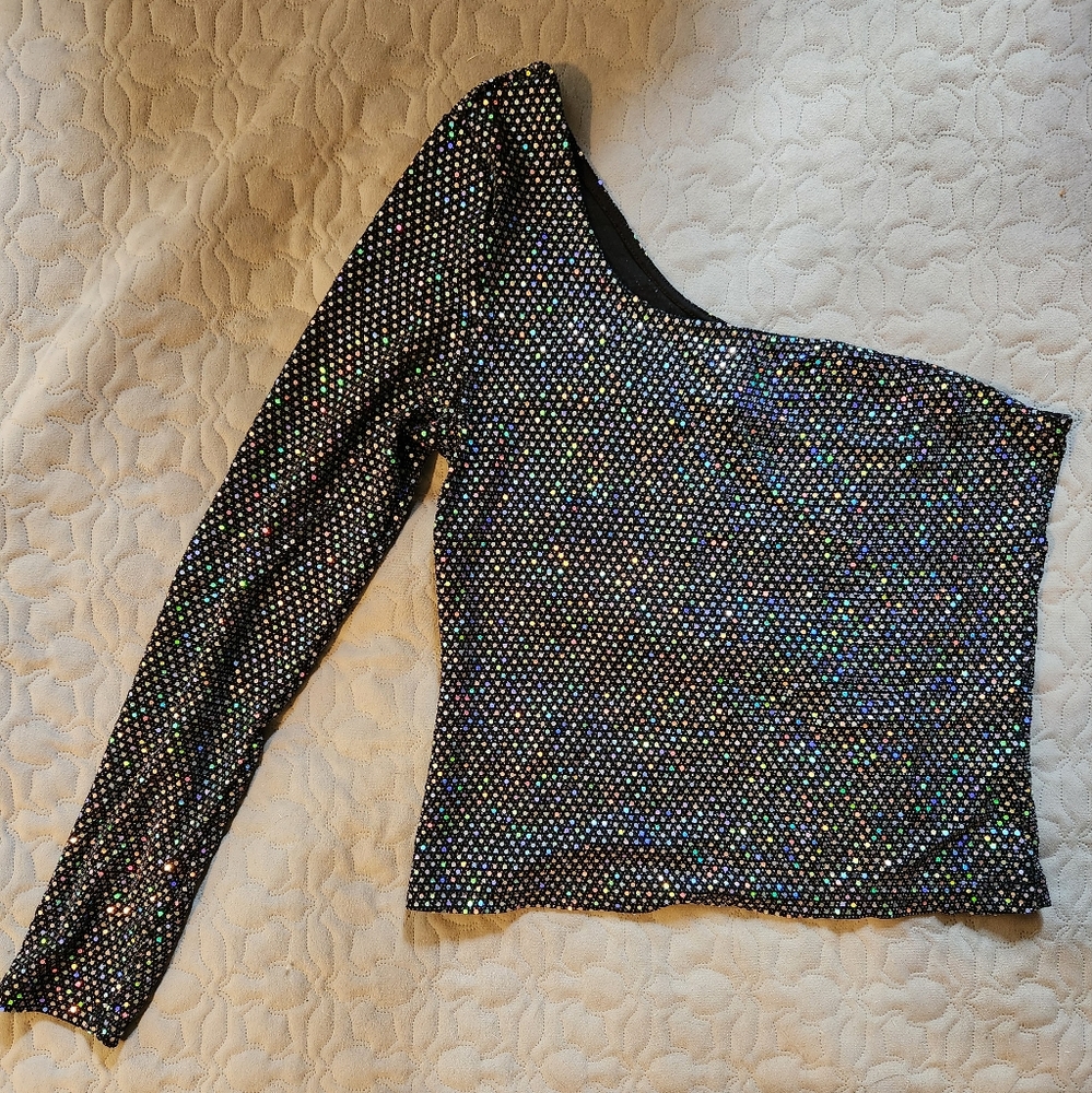 Disco sparkle top